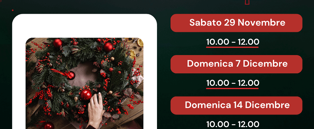 Crea la tua ghirlanda 2025